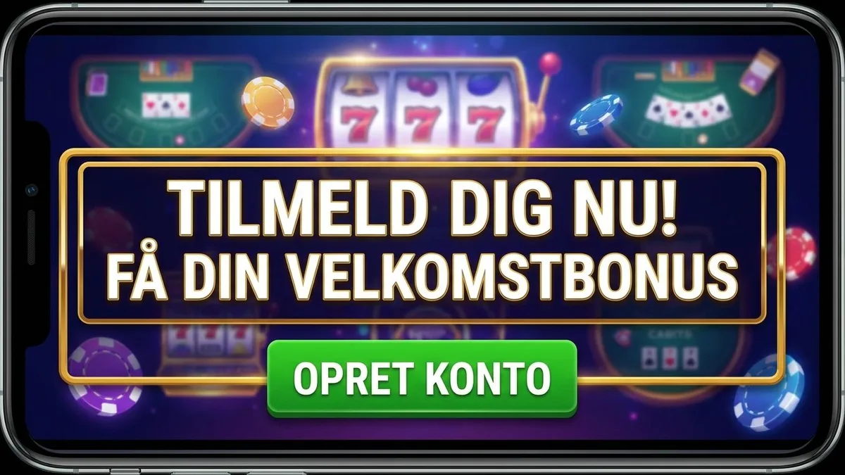 Tilmeld dig med bonus